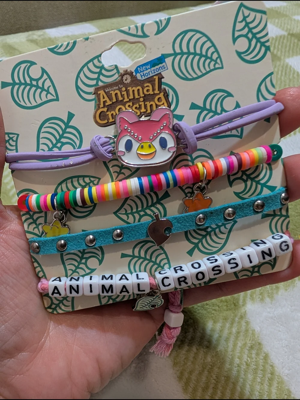 Nintendo Animal Crossing New Horizons Bracelets Set